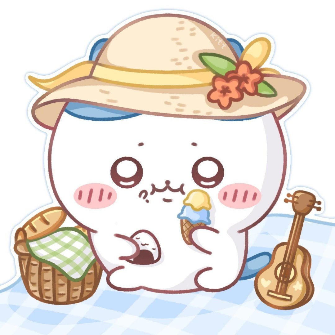 #chiikawa[超话]#🔥#chiikawa# 🔥#夏日次元盛典# 野餐