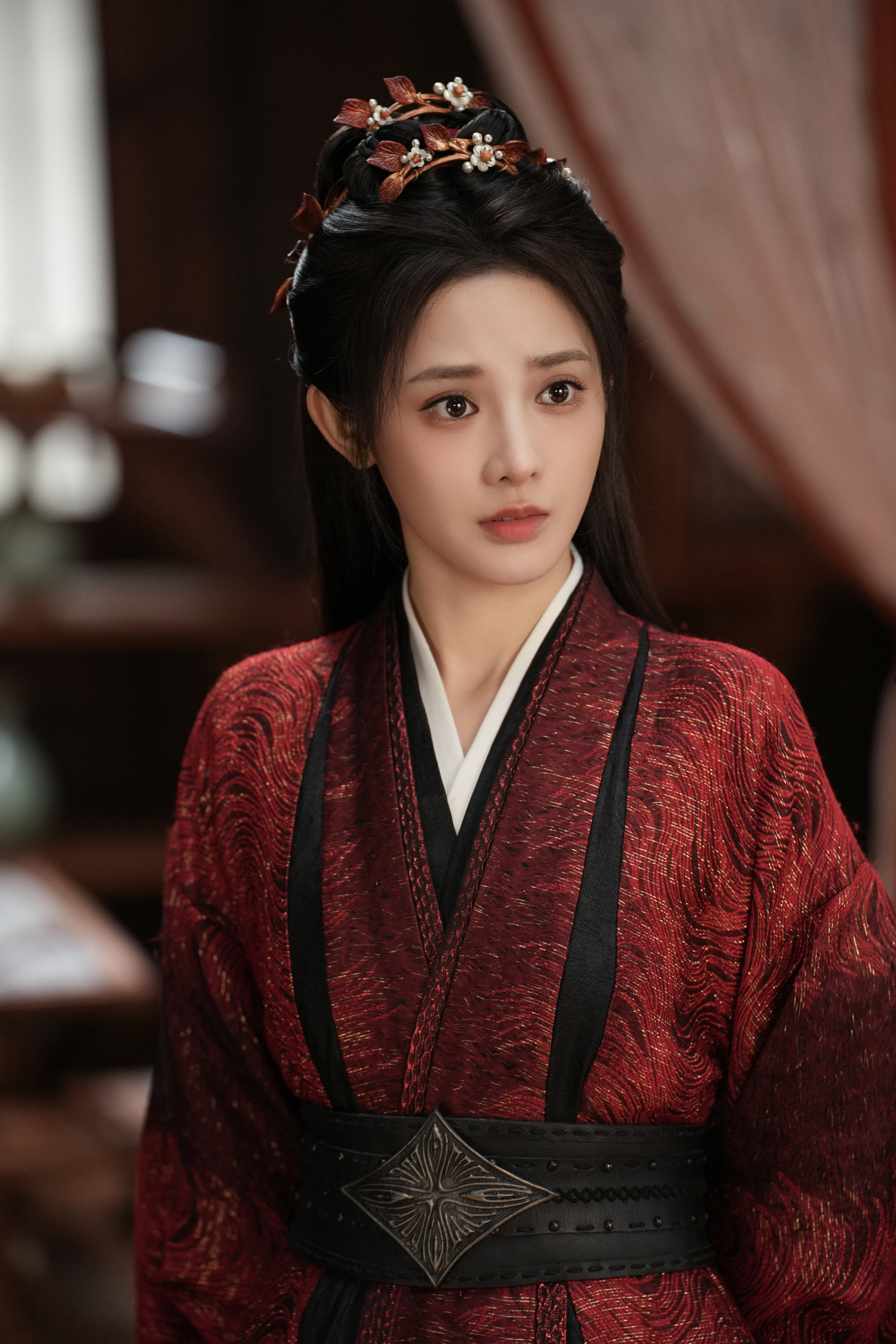 《凤凰台上》凌苍苍☽ 剧照-侠女-红衣 