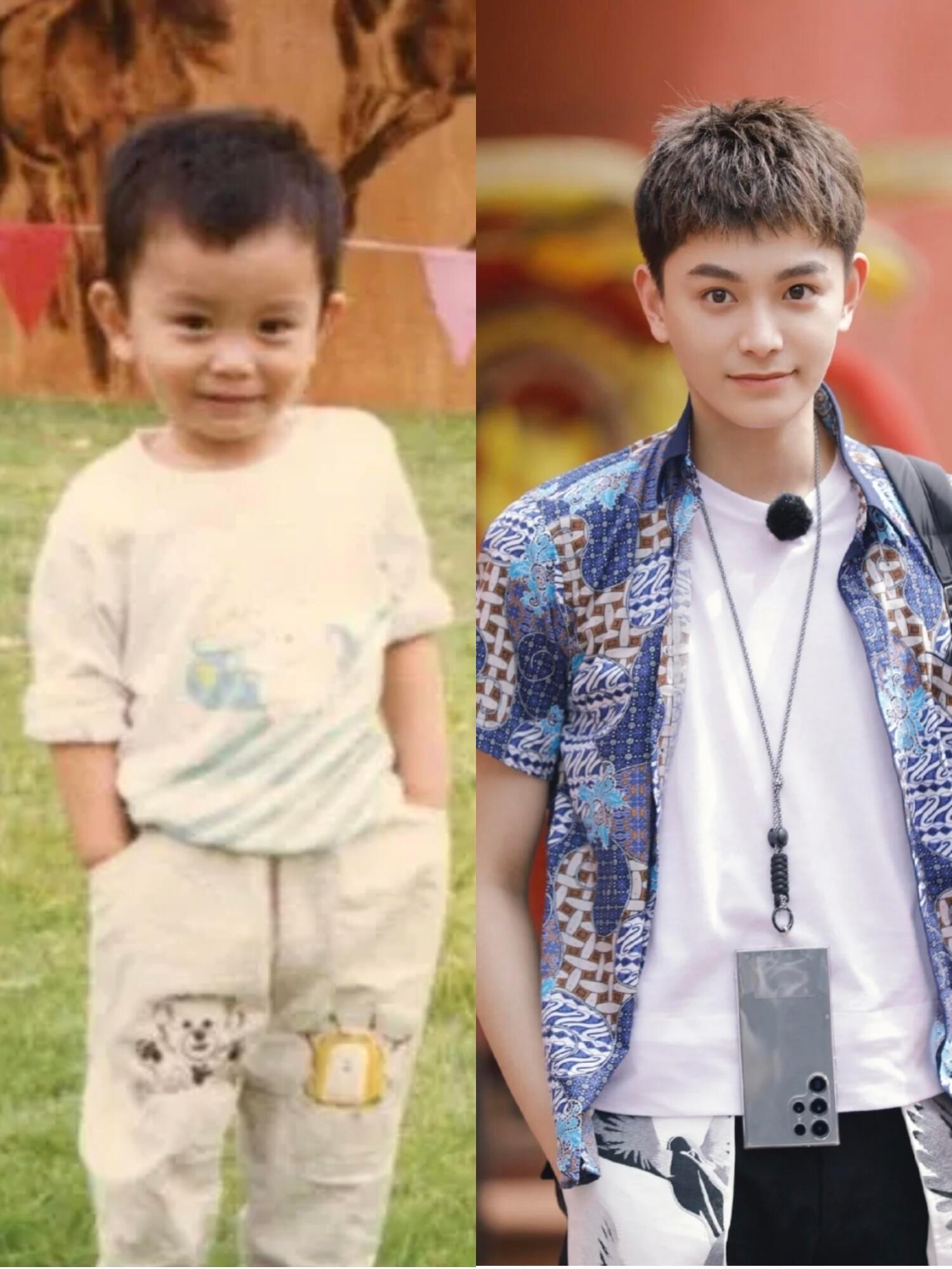 等比例长大的小孩 