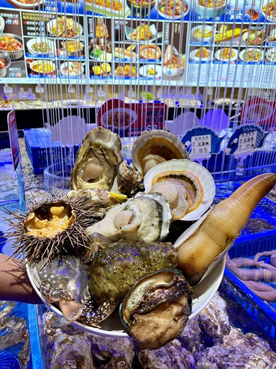感谢乌拉拉！原来大连海鲜烧烤这么好吃！