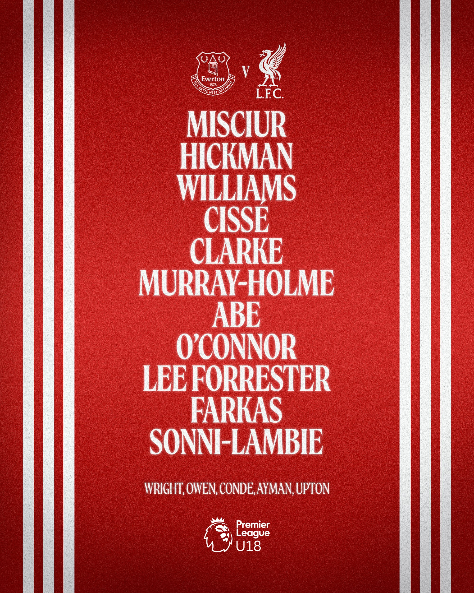 利物浦青训 U18迎来德比战，LFCTV却未安排转播 