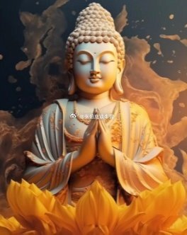 股友们！刷到佛祖啦，好运就来啦！顺手点个免费的赞，评论区留个“8888”，一起讨