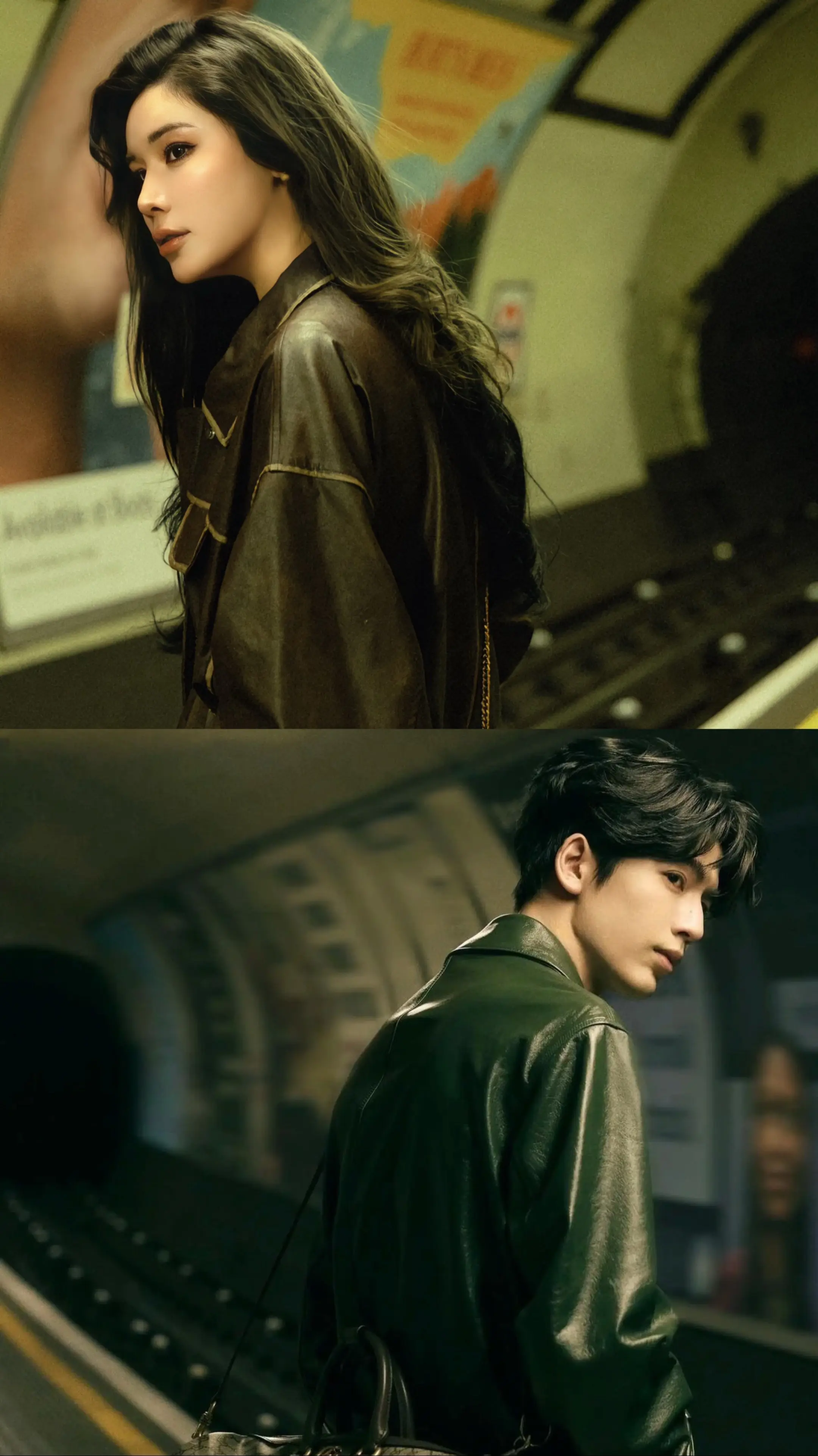 跟着张凌赫拍伦敦地铁同款。跟着张凌赫拍伦敦地铁可太出片了。