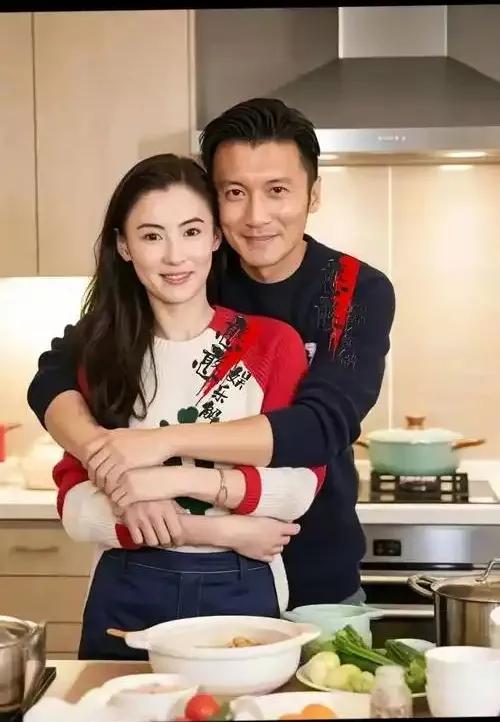 我认为这就是爱情最美好的样子！老公帅气多金又有财，老婆美丽贤淑又温柔，关键是老公