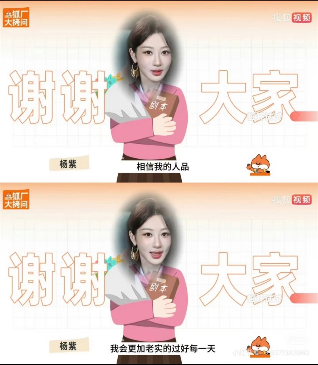 粉杨紫你就放心吧，老实人 