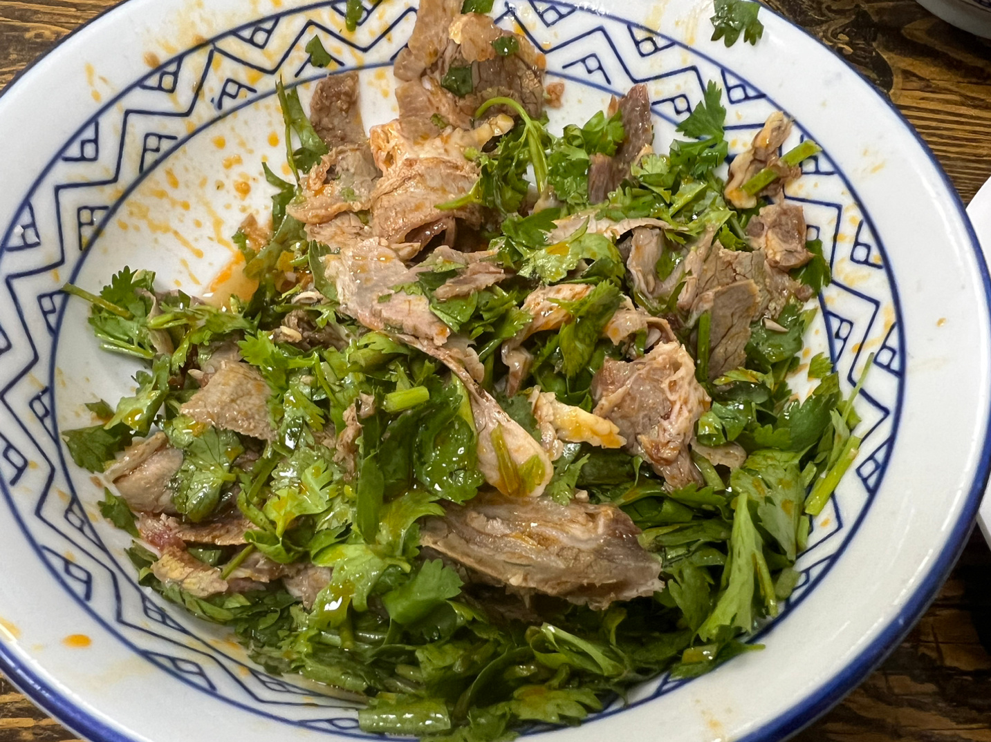 这一碗香菜牛肉什么含金量[发芽] ​​​