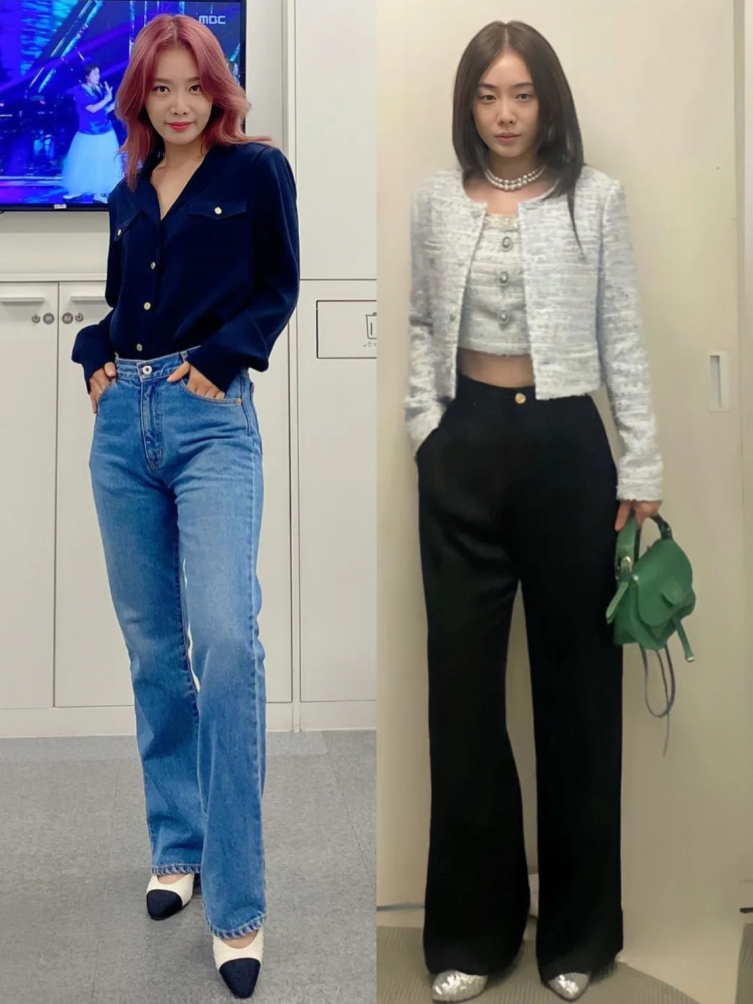 《黑暗荣耀》李莎拉剧外也很会穿，可甜可酷！