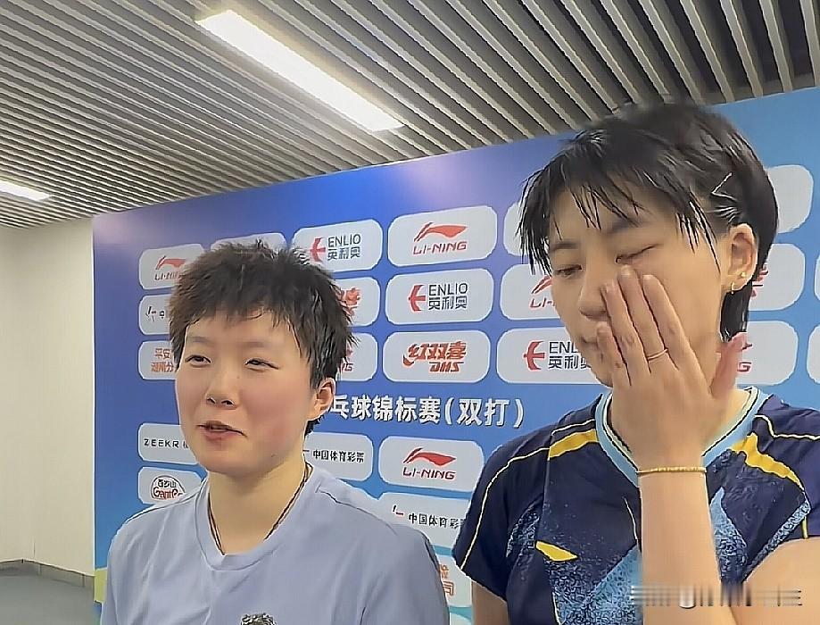 陈熠/范姝涵3:1拿下张舒芯/郑婉宜后采访，
发现范姝涵的情商很高呀。

范姝涵
