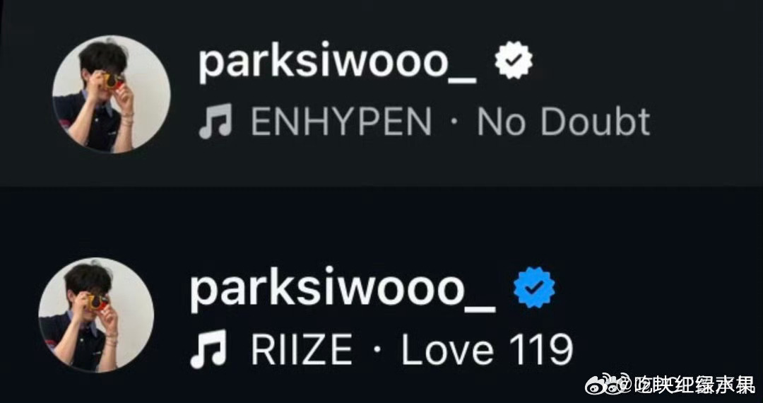 我的法。。。朴时宇见面会本来要唱enhypen的歌 后来直接换成了rlize的。