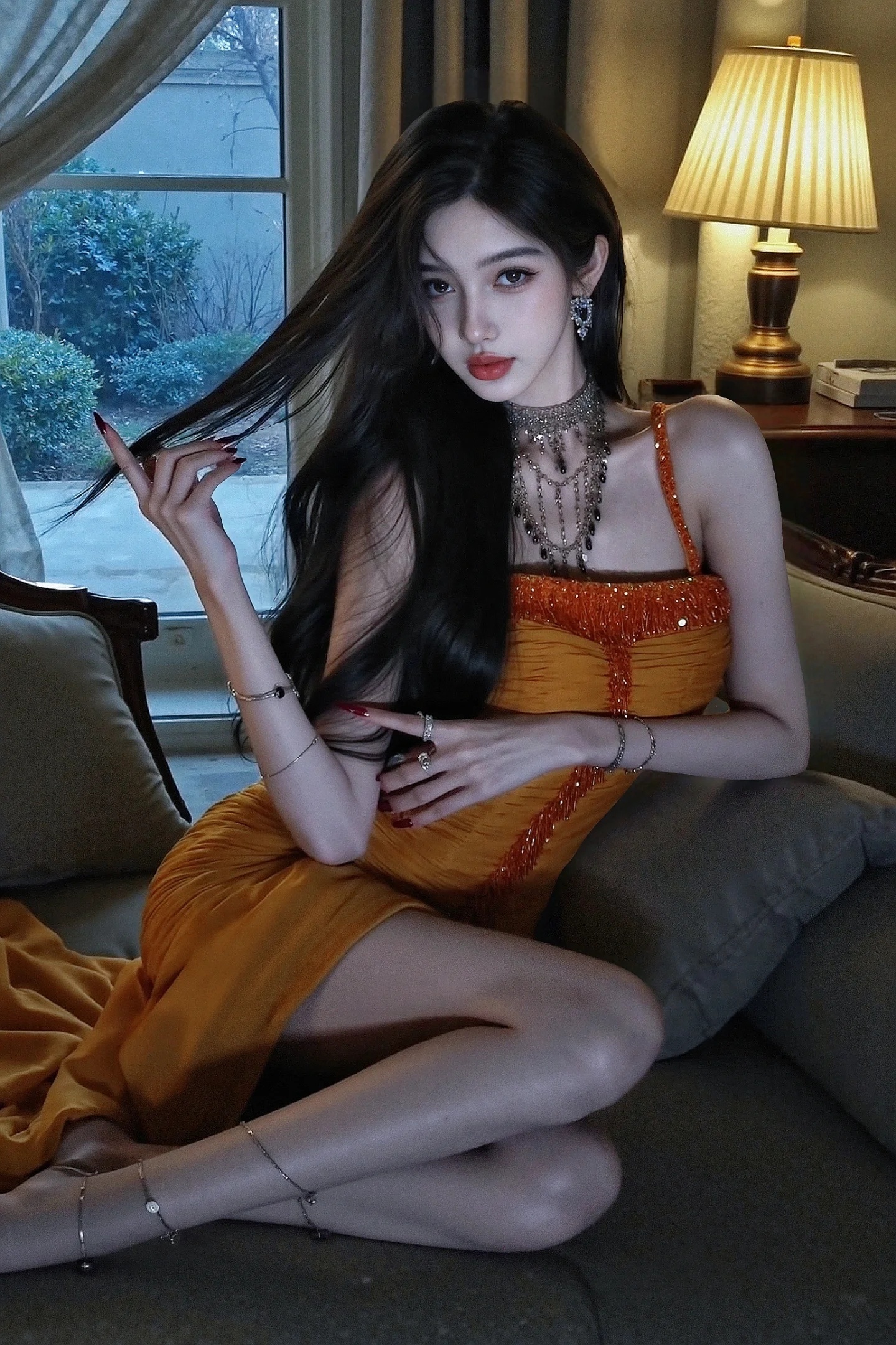 冷色调高级感穿搭 