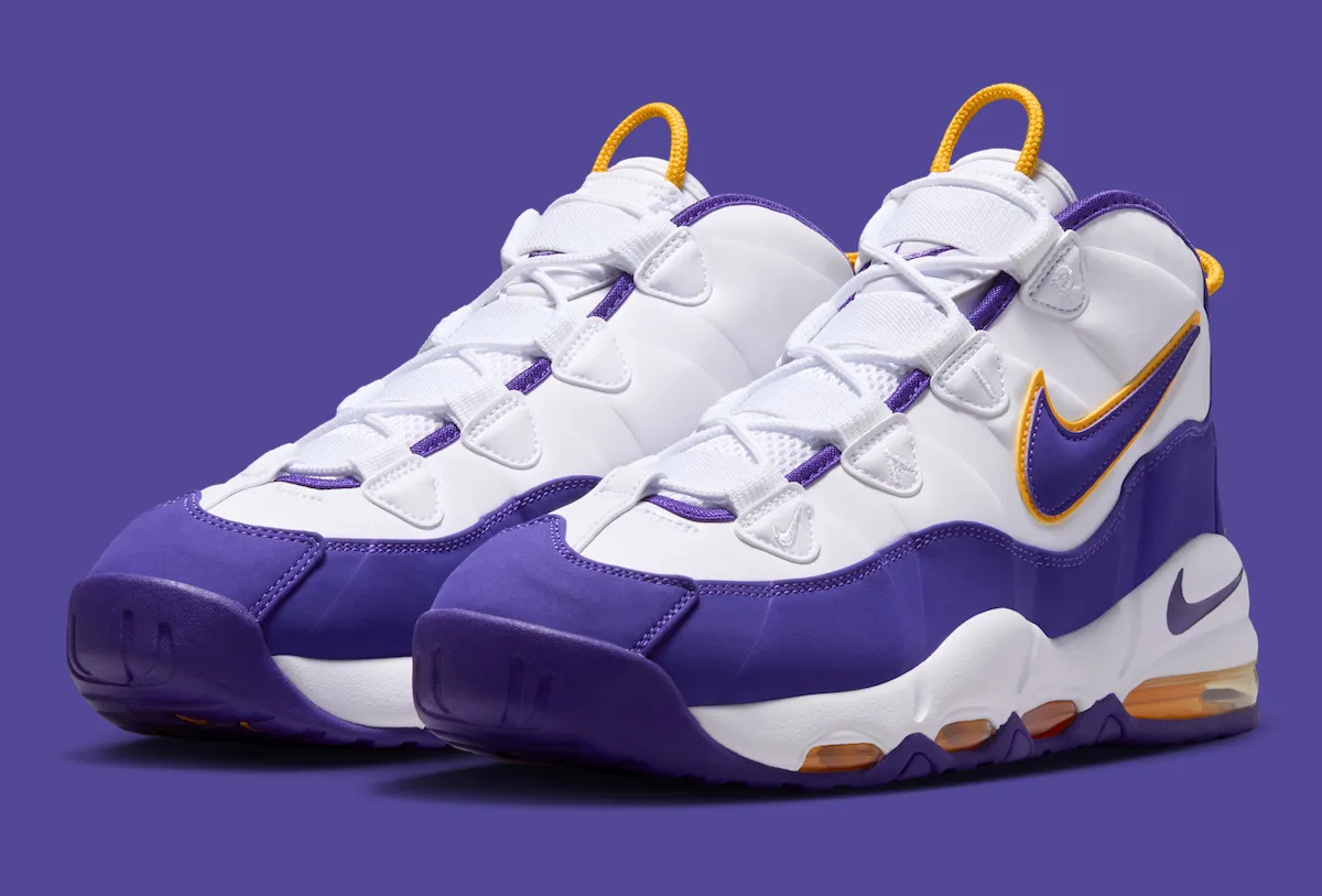 Nike Air Max Uptempo “Lakers” 渔夫之宝 夏季回归 