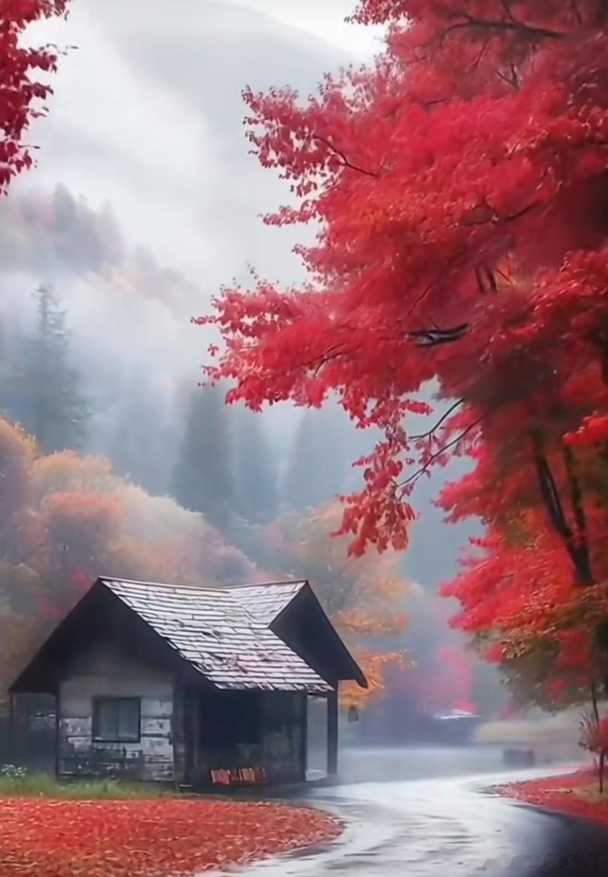 人间忽晚，山河已秋～ ​​​
