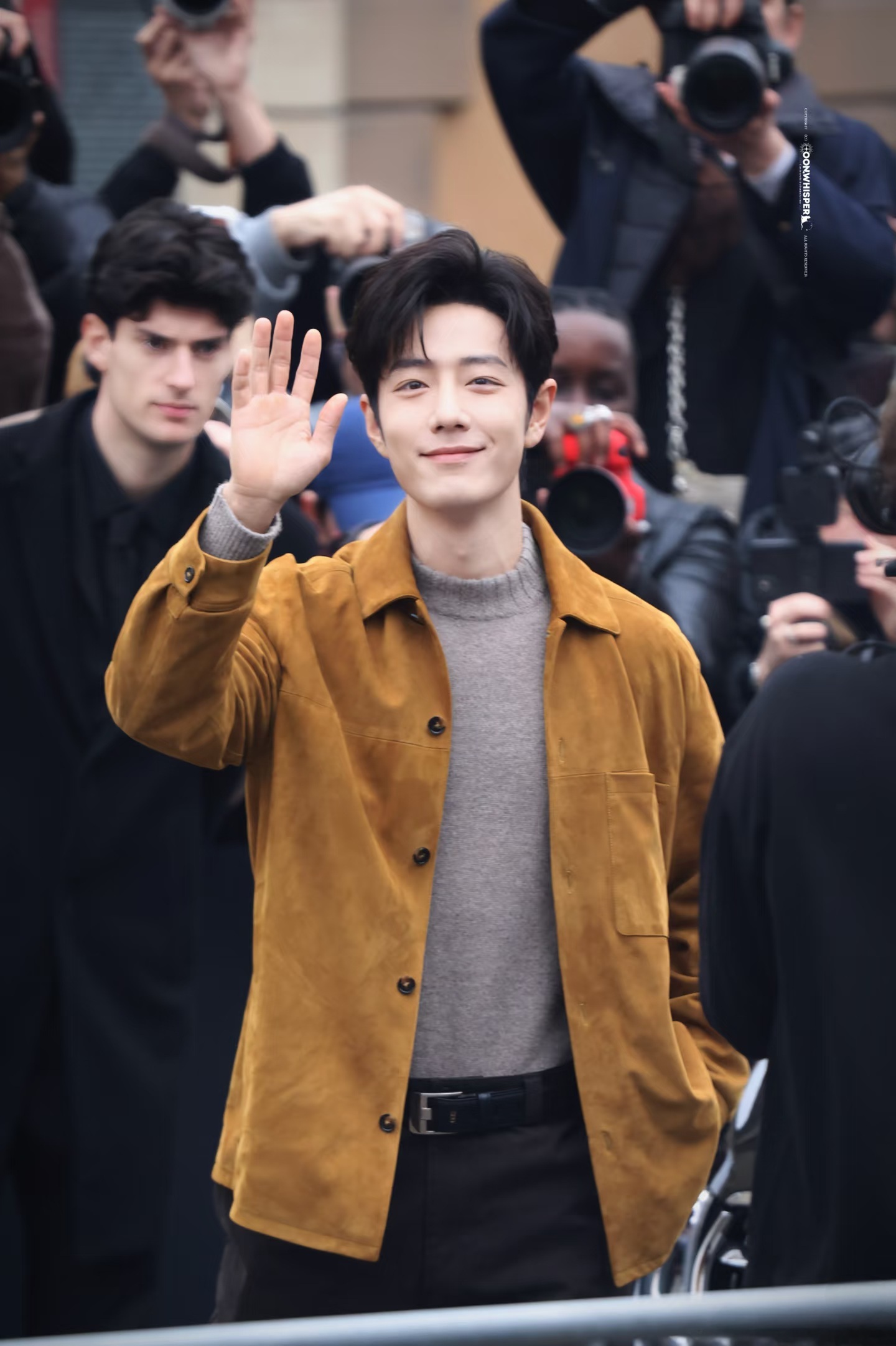 TODS大秀 温润如玉的感觉肖战米兰时装周