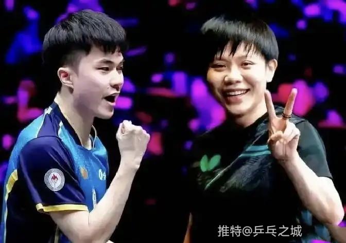 WTT欧洲大满贯瑞典站丨混双1/4决赛
林昀儒/郑怡静(中国台北)3-1林钟勋/