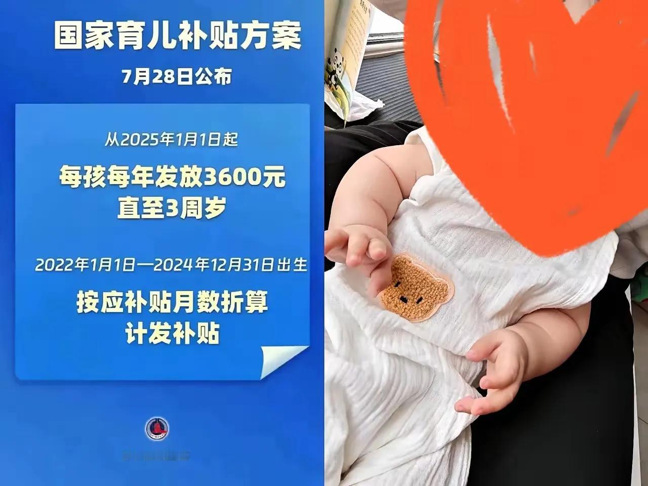 终于知道为什么要有育儿补贴了！不是怕年轻人不生孩子，也不是要提高生育率，而是悄悄