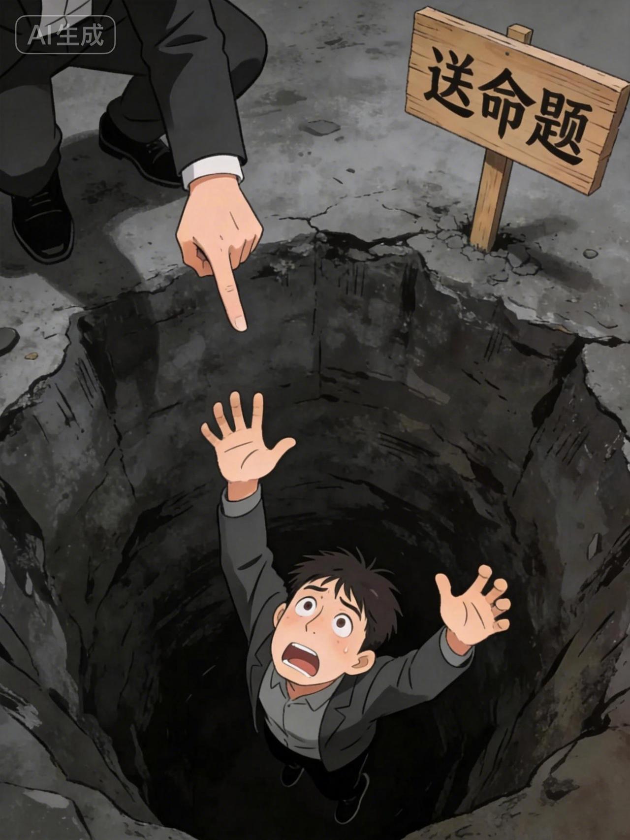 别被人带沟里，坑死自己的都是送命题
 
生活里最坑的，从来不是明枪暗箭，而是身边