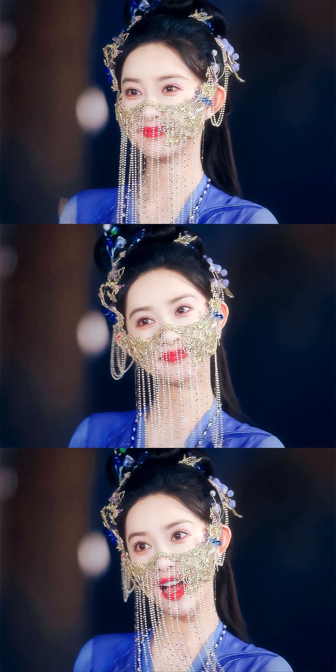 建议抓孟子义去当女儿国国王 她俯身斟茶时，脖颈线条优美，眼神温柔专注。孟子义的古