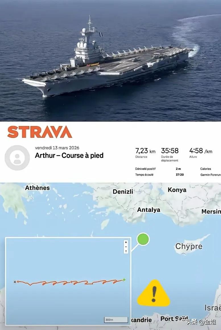 这事真是绝了，法军高层现在估计肺都要气炸了。

堂堂“戴高乐”号航母去中东执行隐