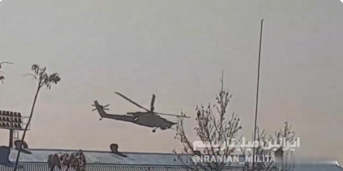 美伊对峙 目前可基本确定，伊朗已获得至少5-6架米-28NE。有路边消息说，昨天