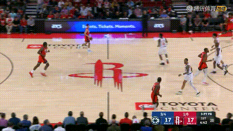 火箭新星谢波德真是让人欣喜若狂！在今天进行的火箭和快船的强强对话中，当时比赛进行