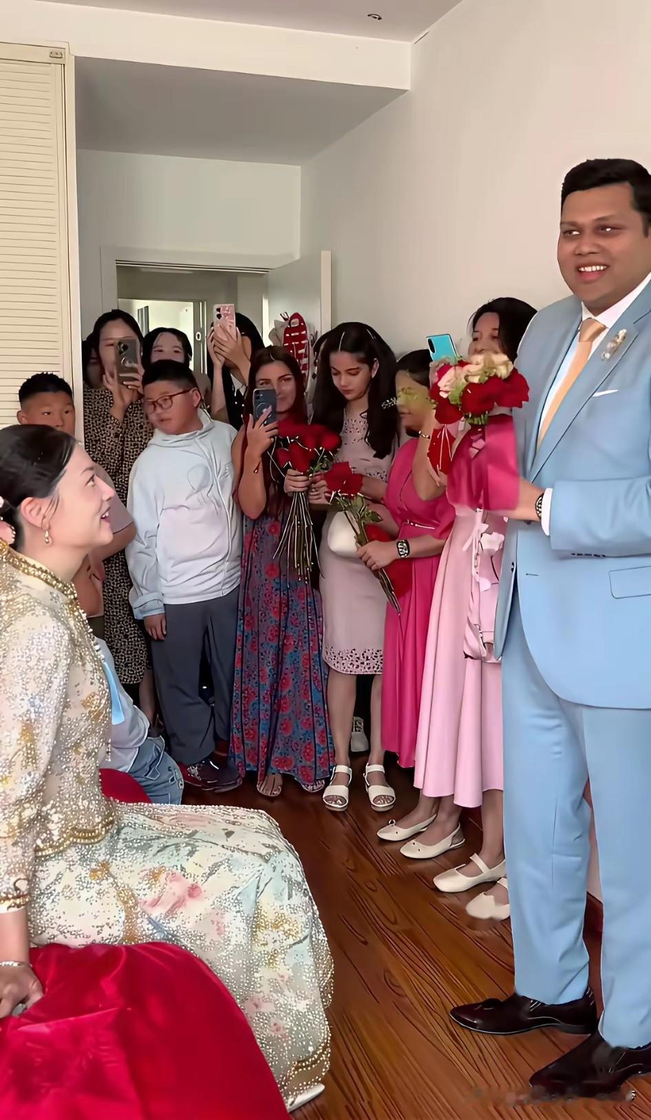 据相关数据统计，在​最近5年，有1.2万对中印结婚，而且95%是国内的姑娘嫁过去