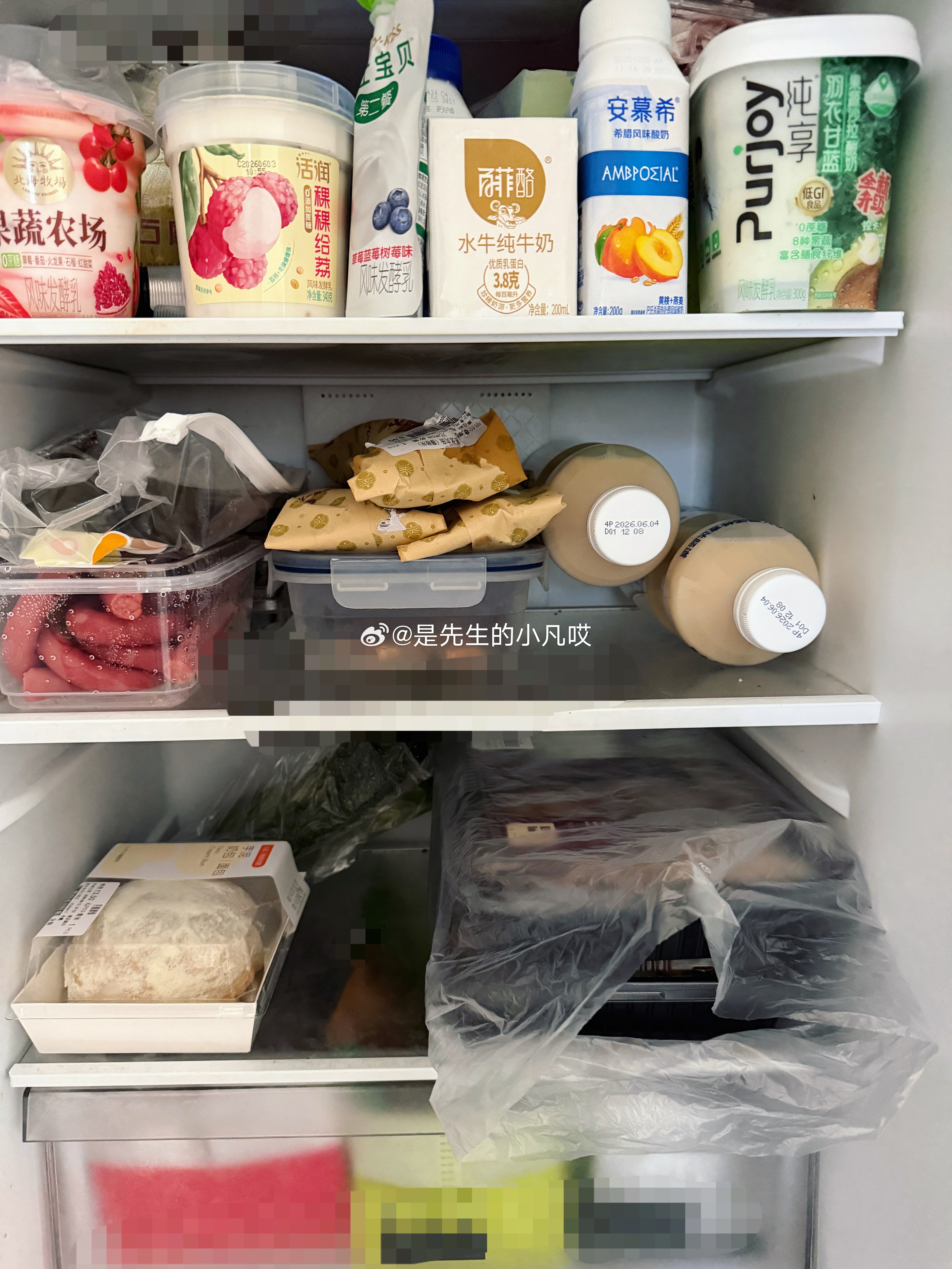 自从我认识了妹宝儿我家冰箱都没地方放剩菜了