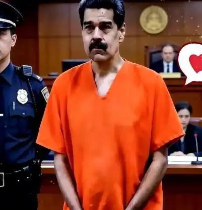 马杜罗瘦成一道闪电了，在美国监狱肯定受到了非人折磨。

谁能想到，那个曾经在国际