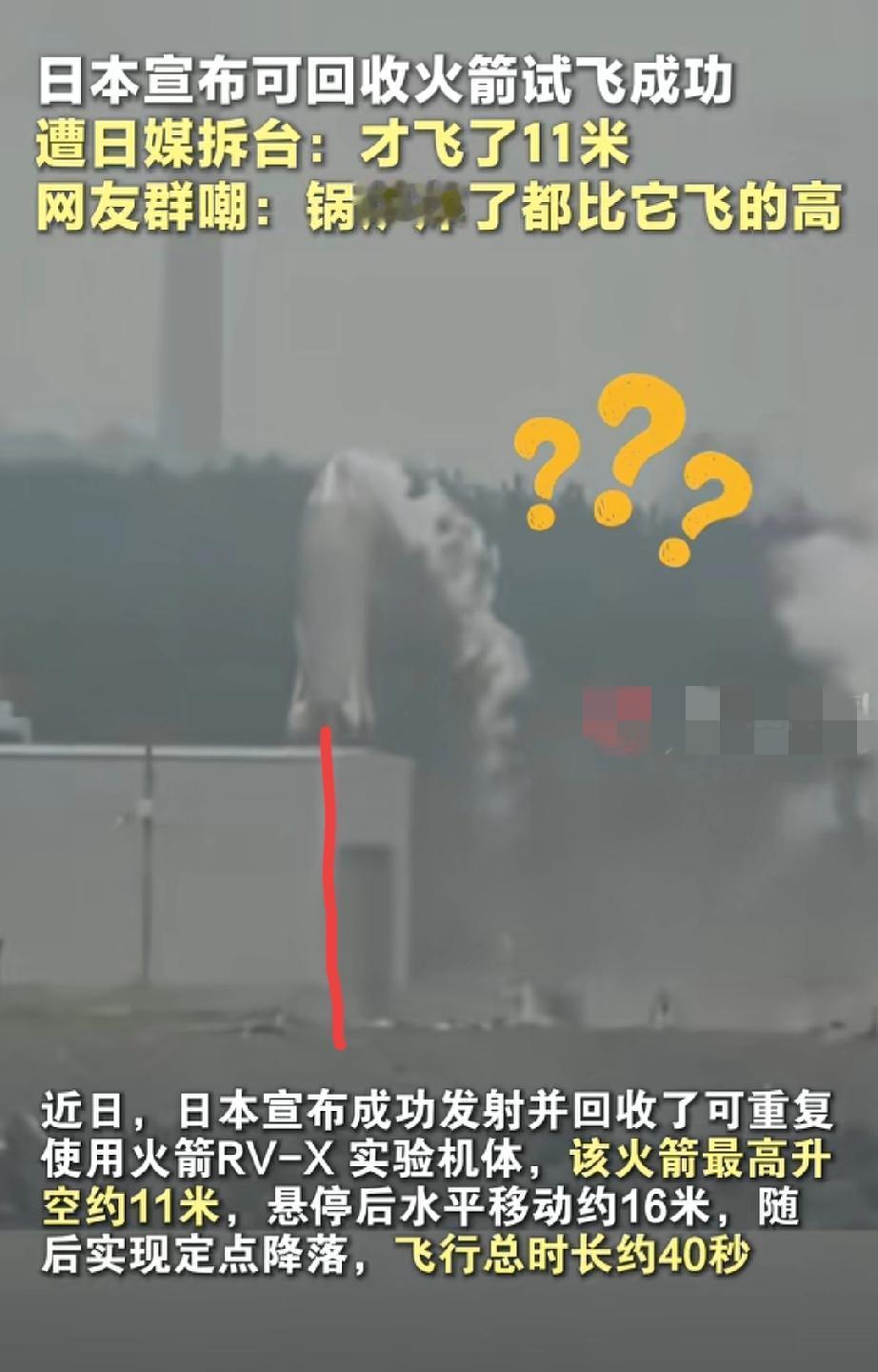 日本宣称自家可回收火箭试飞圆满成功，刷到这消息我还吓一跳，寻思航天又突破了？
