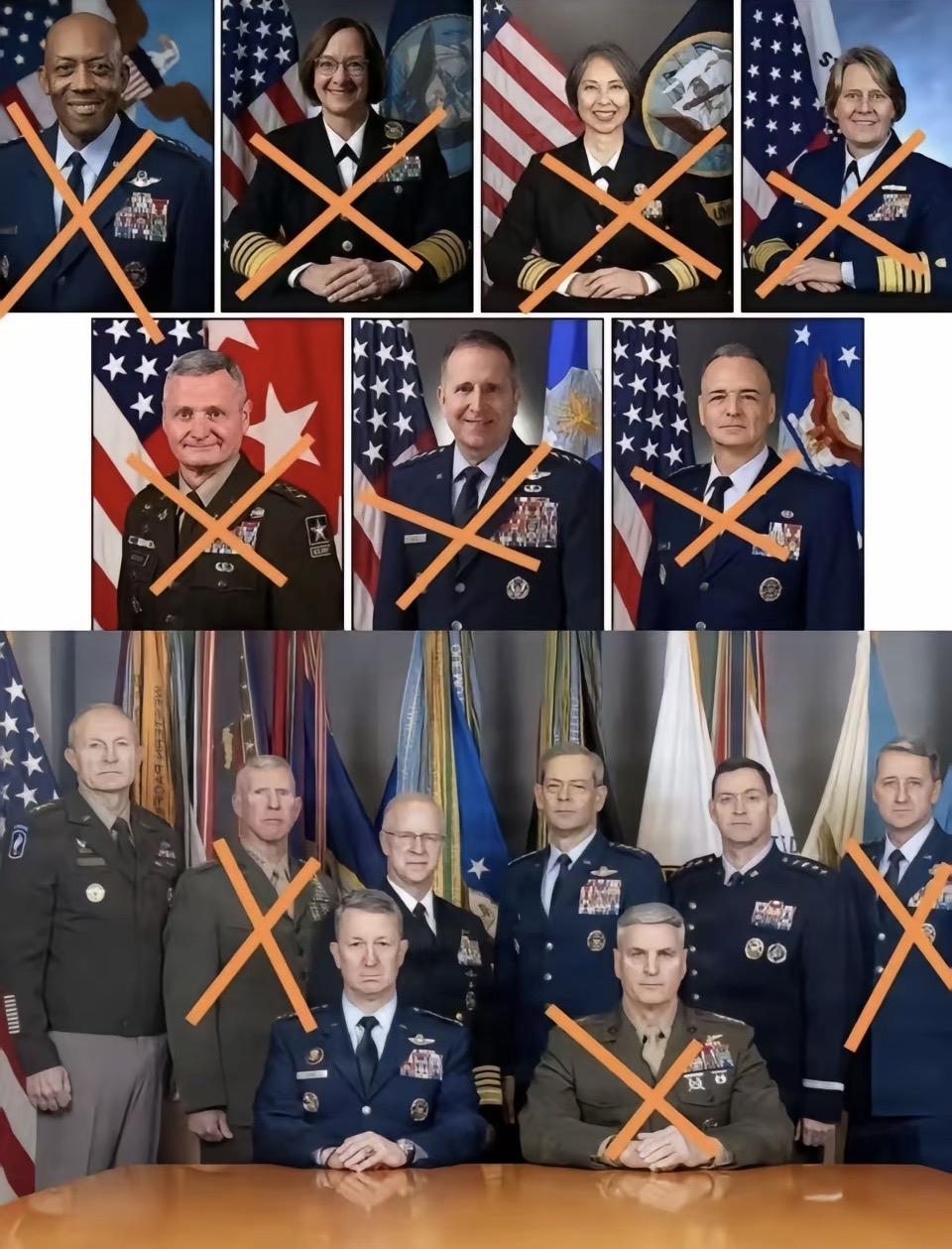 “被划掉的高官们：谁才是真正的领导者？”📸👨‍⚖️👩‍⚖️👨‍🚒👩‍