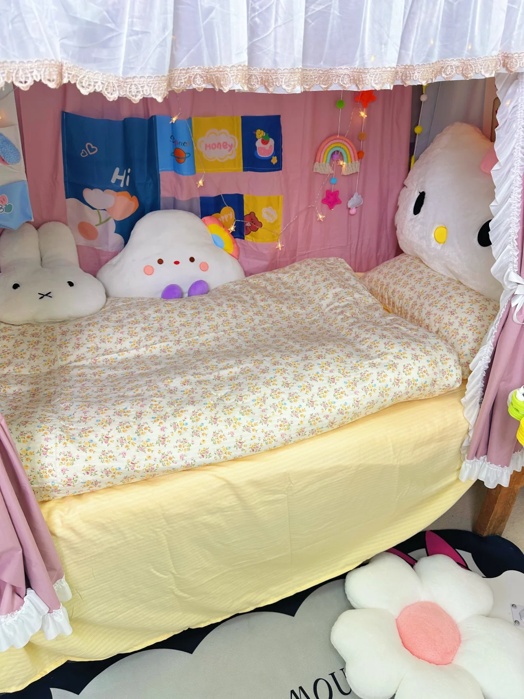 被这个小床美到了～🎀