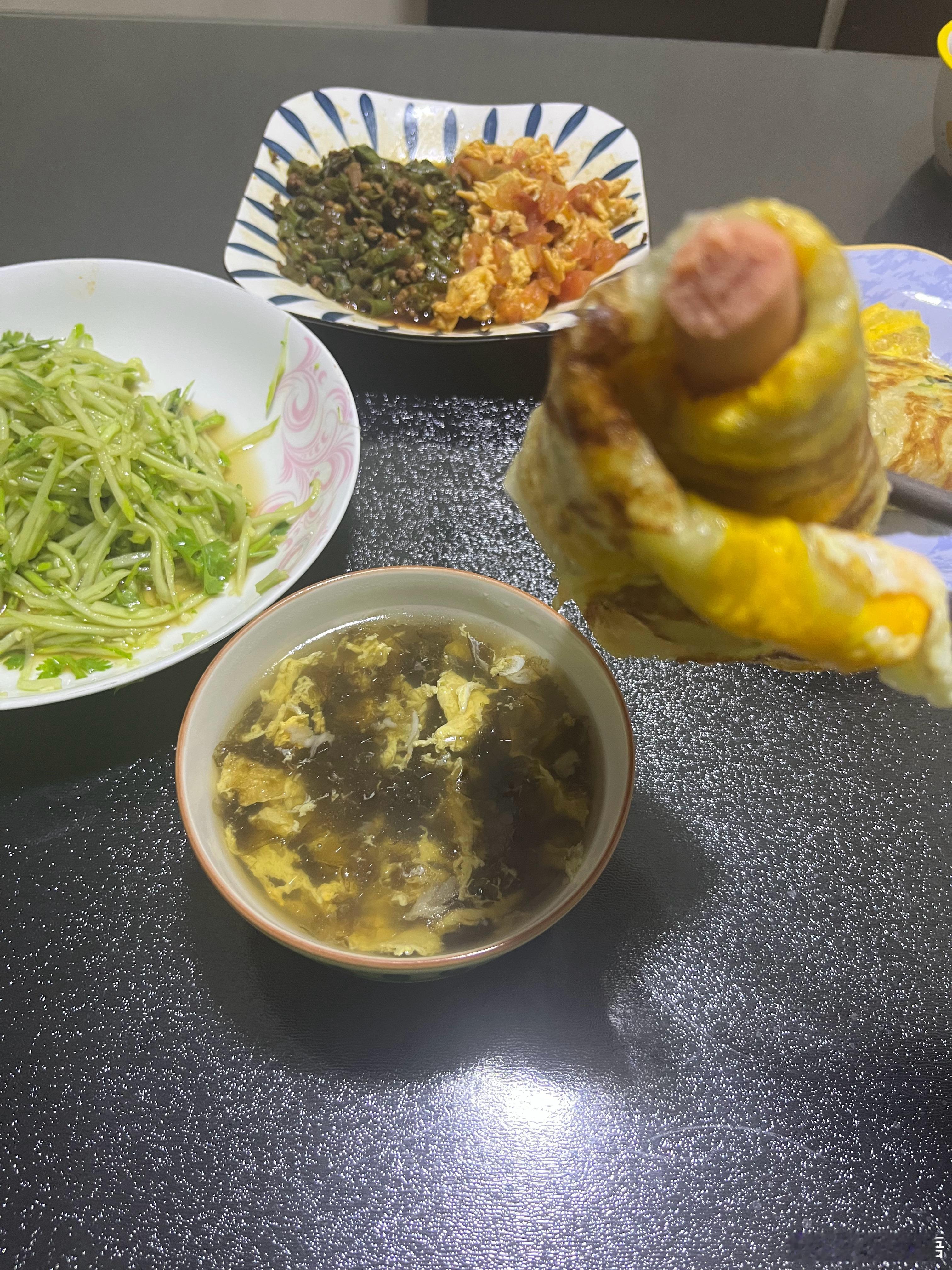 晚餐 