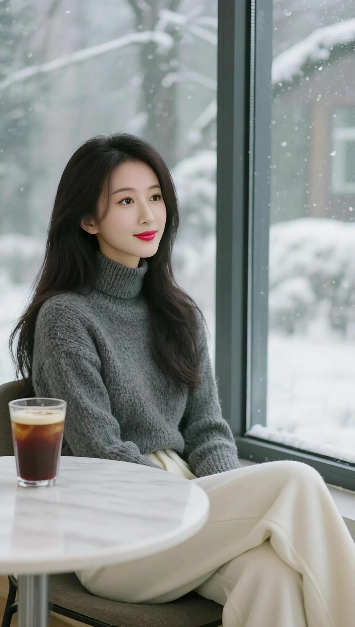 AI冬日氛围感写真 随变ai随便玩