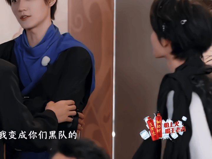 真服了这个张真源 默默走到俩人旁边萌萌的看着👀张真源奔跑吧﻿ 