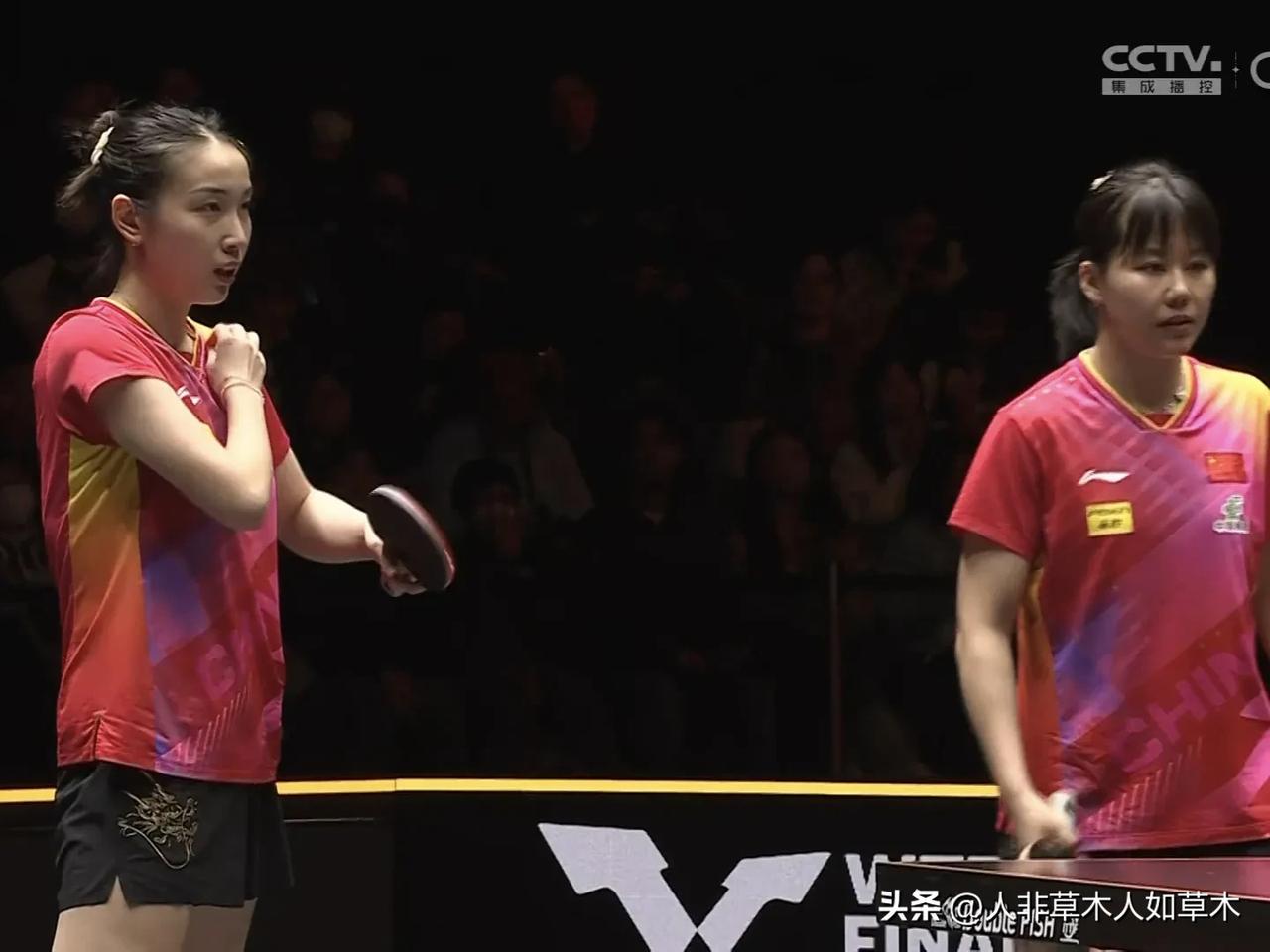 女双全军覆没！
福冈总决赛女双半决赛，国乒组合钱天一/陈幸同0比3不敌日本双削组