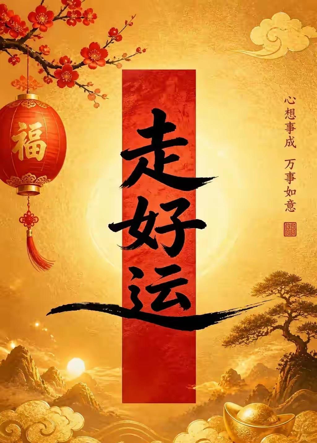 愿你从今天开始走上好运的路所有不顺，慢慢远离所有美好，悄悄靠近人生不可能一直顺但