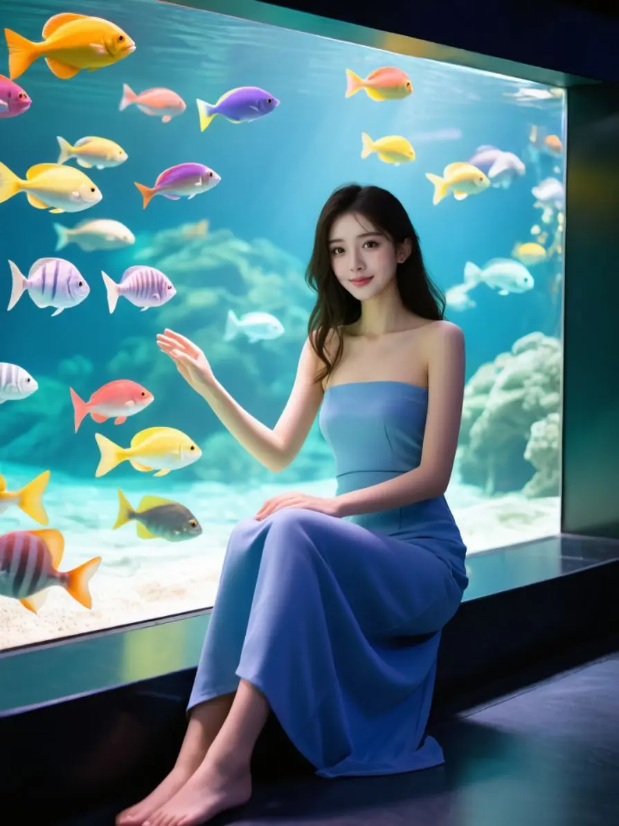 AI海底梦幻照 ai创作