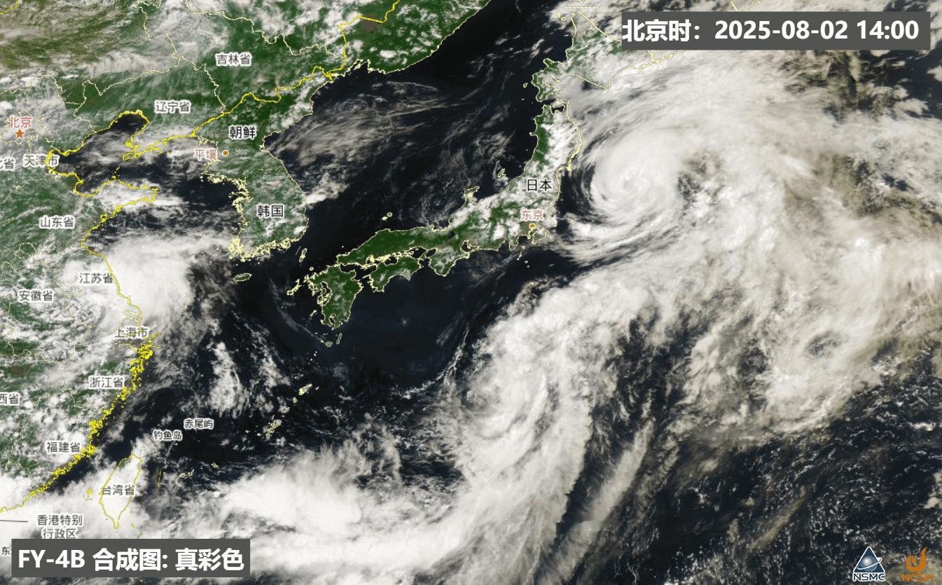 【台风】从今天下午到晚上的云图看，台风竹节草的残余涡旋还没有彻底消散，明天回到黄