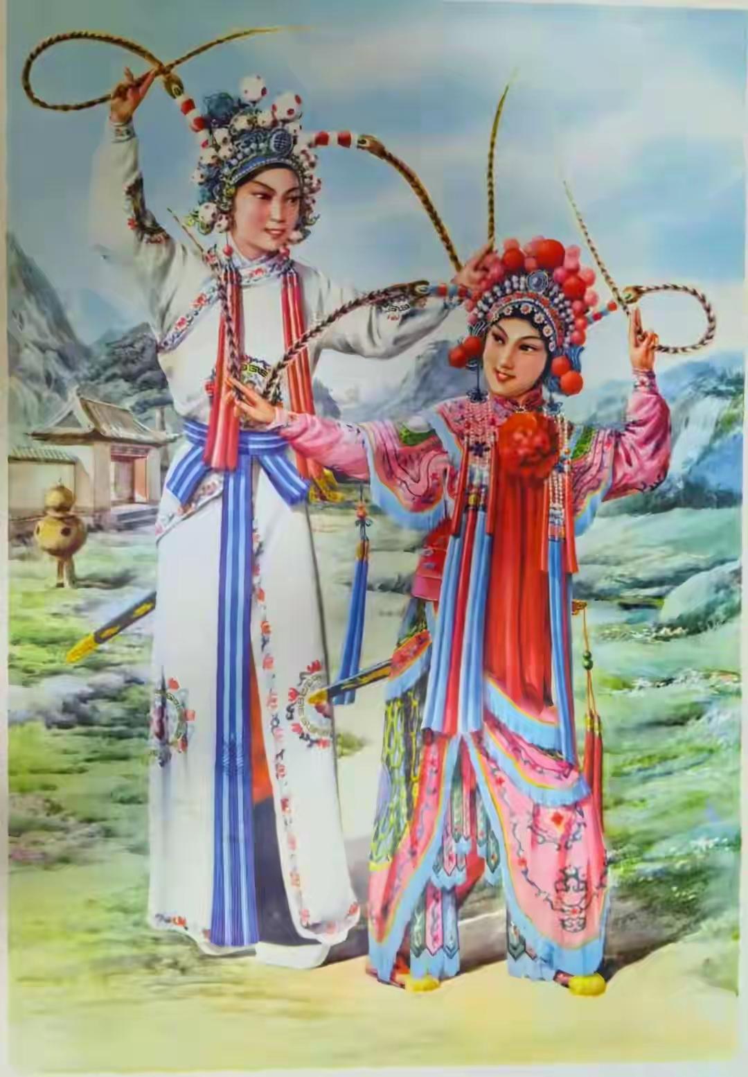 古装戏曲年画欣赏