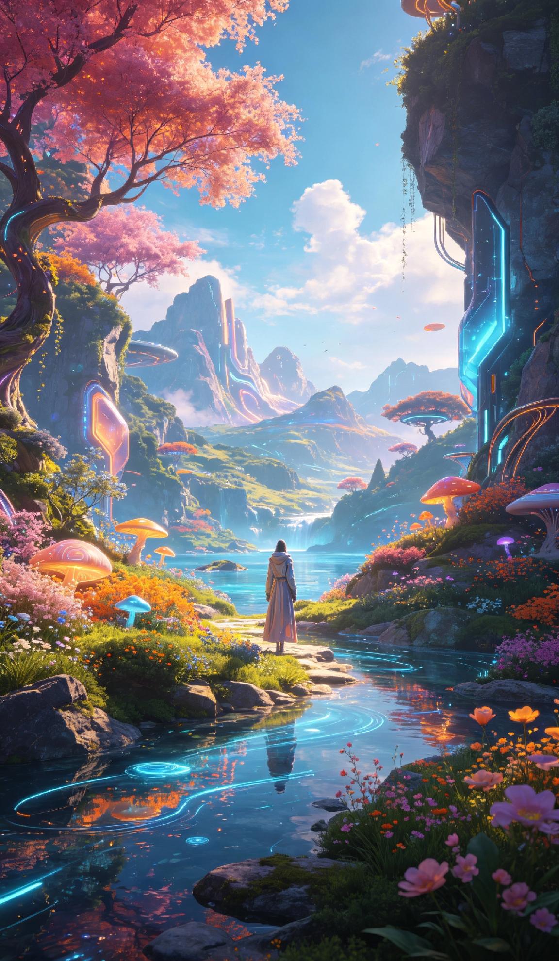 AI绘出人间仙境，每一帧都是治愈人心的唯美风景🌿
定位：福建漳州龙文