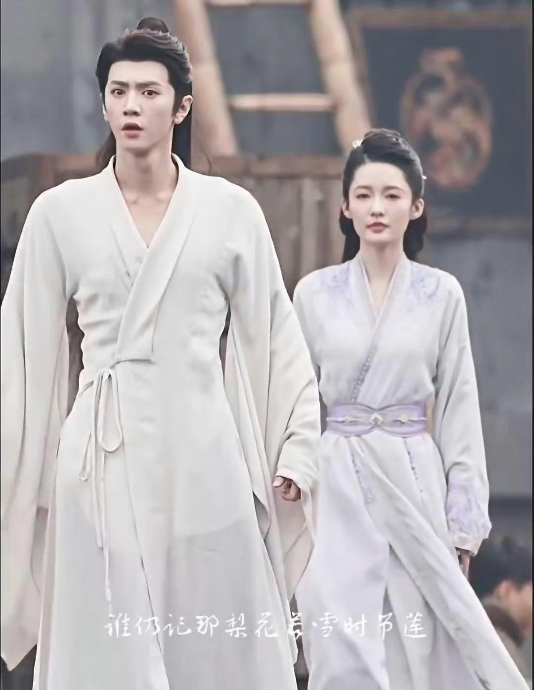 知道古偶剧演员要清瘦，想不到竟然这么瘦 ​​​