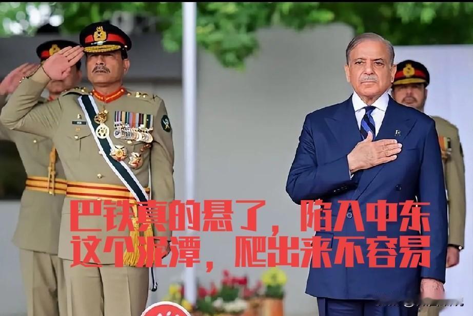 巴基斯坦有点太能装了，自己国内恐怖主义都处理不好，还往中东这滩浑水里蹚。巴铁自从