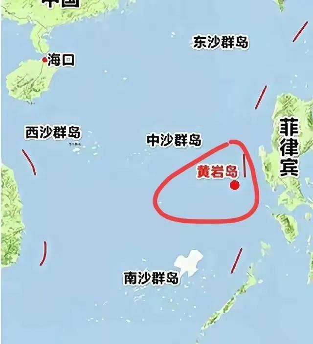 为何菲律宾死磕黄岩岛？

最近南海那边又不消停，菲律宾的海警船和渔船老往黄岩岛周