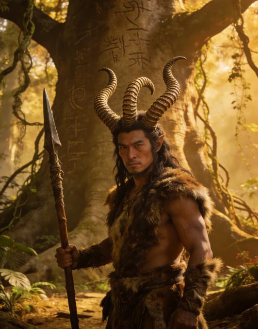 品读《山海经》502——《海内北经》戎

原文：
戎，其为人，人首三角。

解析