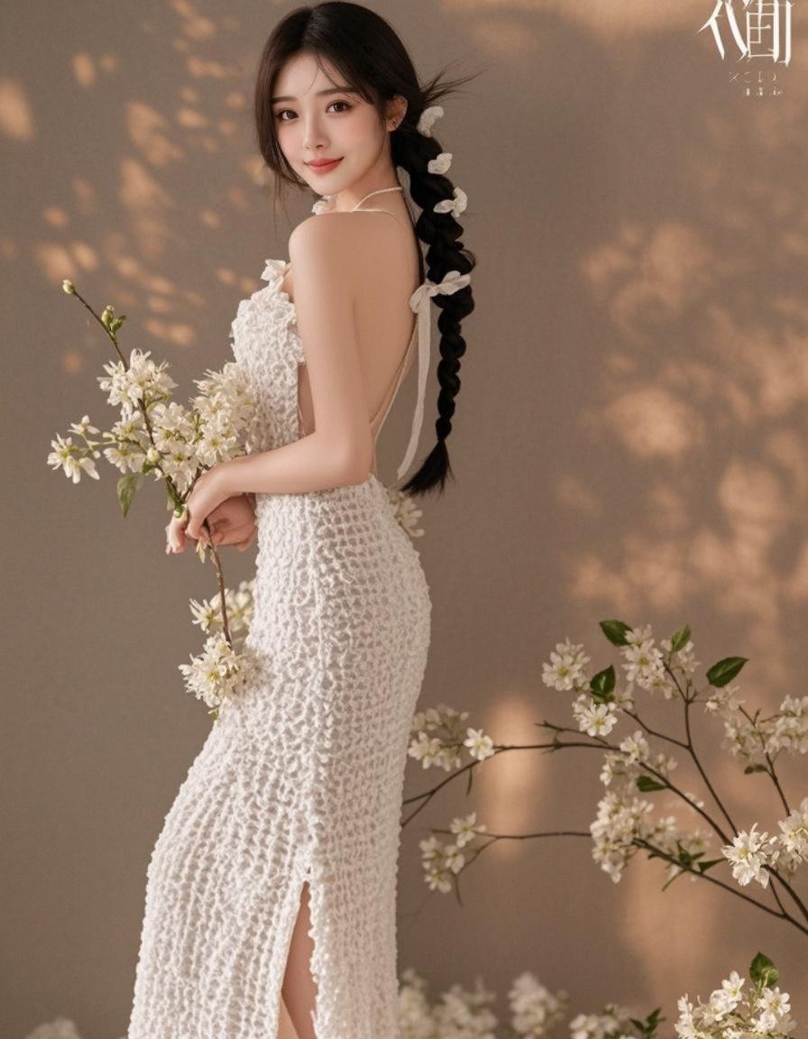 花漾佳人 原来ai写真可以这么美 人生总得有一套ai写真吧 谁拍谁好看...