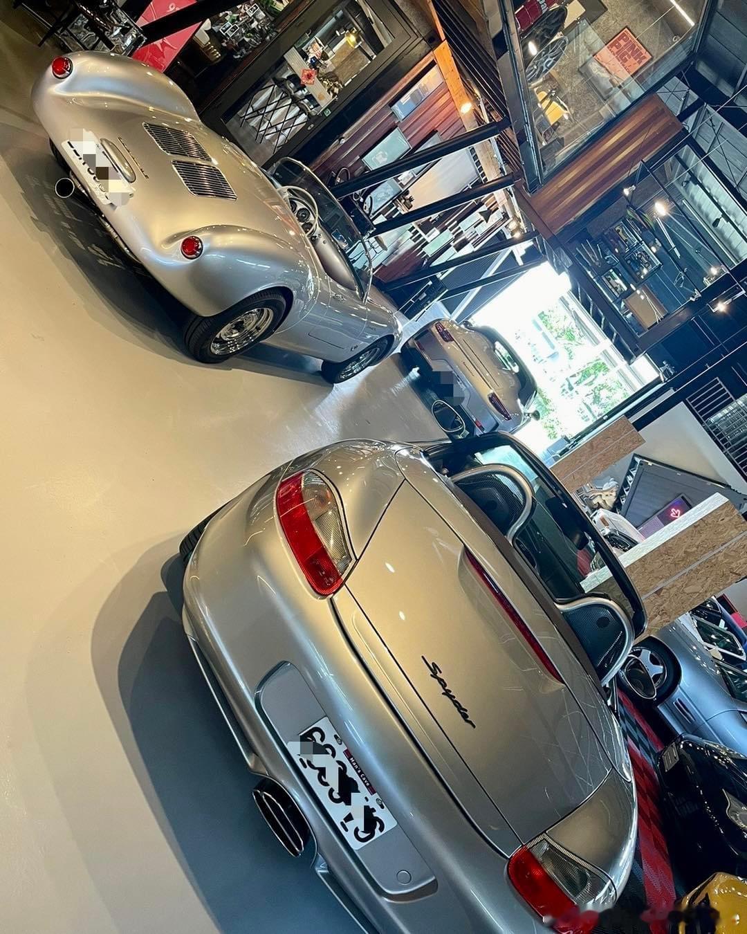 #台湾老车#Porsche美麗的敞蓬背影一次看老中青三代稀有畫面[照相机] ​​