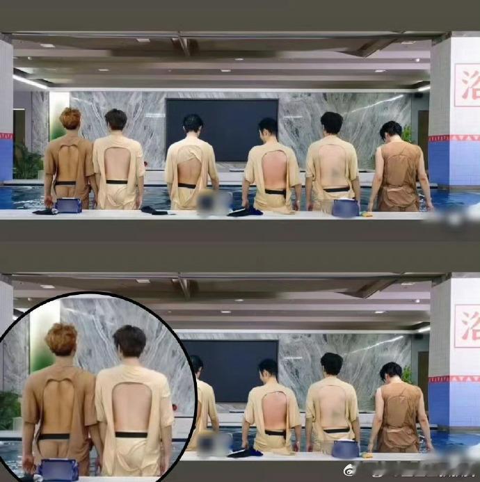 王鹤棣脊柱王鹤棣脊柱侧弯了这张背影图信息量不小，王鹤棣脊柱侧弯一目了然，以后要少