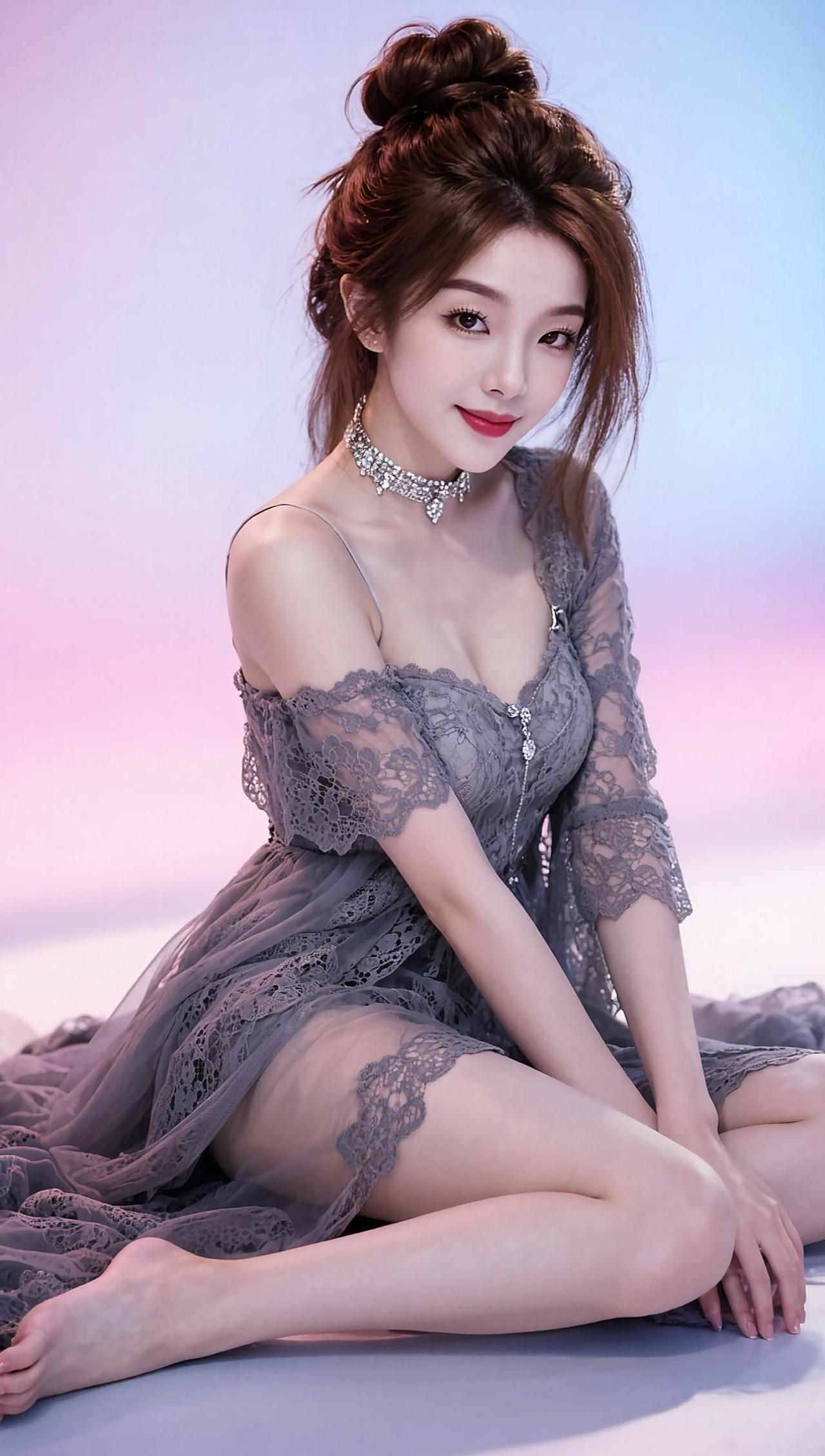 AI蕾丝氛围感写真 抖音ai创作