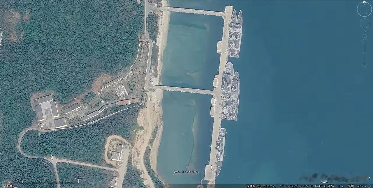 美帝拍摄的三亚基地三亚风光随手拍 美国全球基地