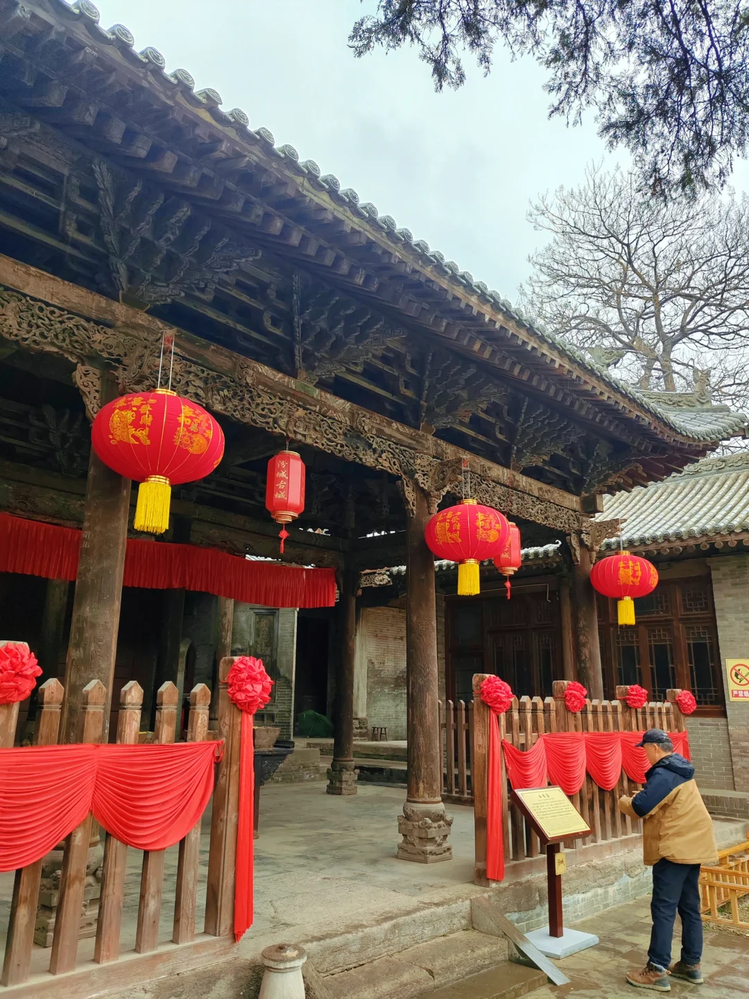 汾城古镇🏮在千年社稷庙，许下丙午马