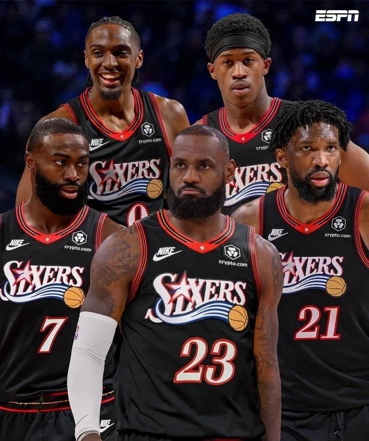 41岁詹姆斯底薪加盟76人！冲刺五冠🔥
今年休赛期最炸裂的NBA消息来了💥直